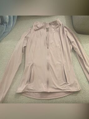 Danskin Pale Blush Athletic Zip Jacket